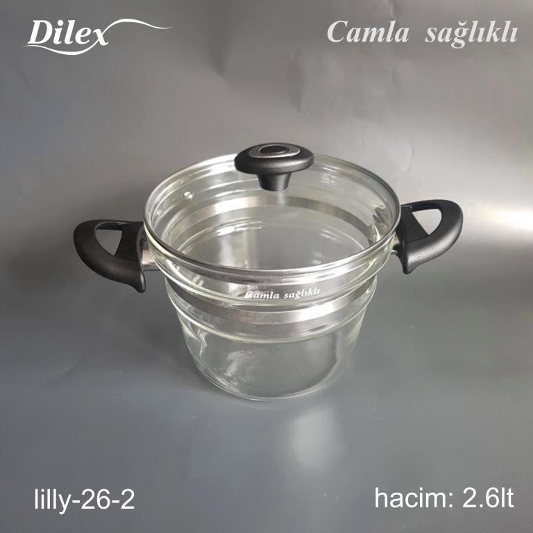 Dilex 2.6 Litre Cam Tencere